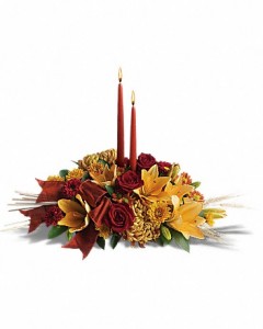 Glow Centerpiece Fresh Arrangement