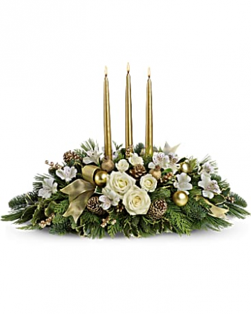 Glowing Goldie Centrepiece
