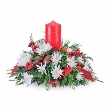 Glowing Noel Centerpiece