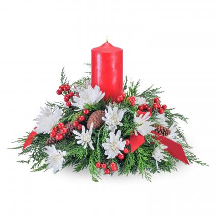 Glowing Noel Centerpiece