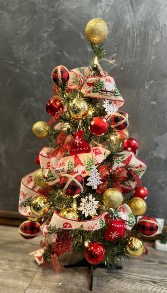 Gnome for Christmas light up Artificial Tree