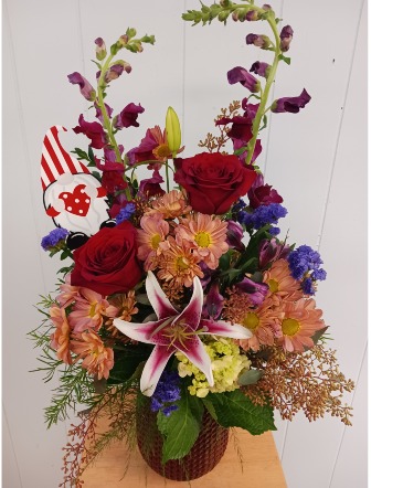 Gnome one like you Floral Arrangement in Presque Isle, ME | COOK FLORIST, INC. Gnome one like you Floral Arrangement in Presque Isle, ME | COOK FLORIST, INC.