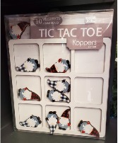Gnome Tic Tac Toe Christmas