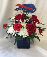 Go Bills Bouquet Fresh Arrangement