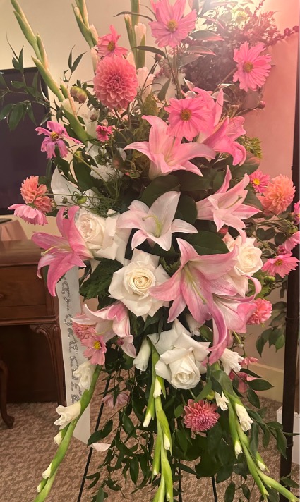 Go In Grace Spray Arrangement