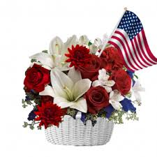 God Bless America Floral Arrangement