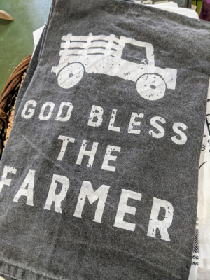 God bless the Farmer towel 