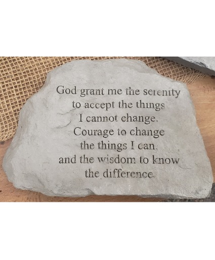 God Grant Me Sympathy Stone