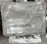 God grant me the serenity Memorial Garden Stone