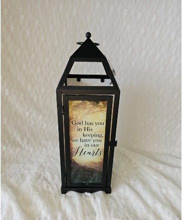 "God Has You" Lantern  in Fort Wayne, IN | MORING'S FLOWERS & GIFTS, INC.