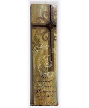 God is my strength Hanging wall decor 