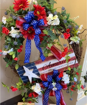 "God Shed His Grace On Thee" Wreath 