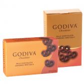  Godiva Milk Chocolate Covered Mini Pretzels 2.5oz 