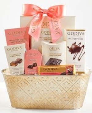 Godiva Sweets Gift Basket Grande 