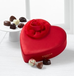 Godiva® Valentine Heart - 15-piece Assorted Choc. 
