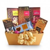 Godivia Chocolate Small Gift Basket