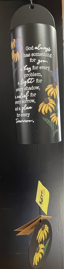 God's Plan Cylinder Windchime