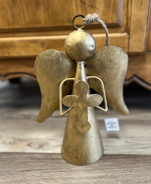 Gold Angel Bell
