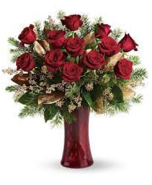 Gold Delight Vase Arrangement  Substitutions Maybe Necessary