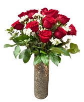 Gold Hearts Roses Vdx12