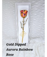 Gold Roses Aurora Rainbow Gold Rose