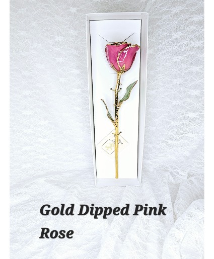 Pink Gold Rose 