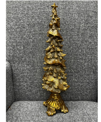 Gold select artificial tree 