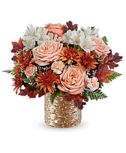 Golden Autumn Cylinder arrangement