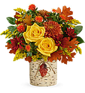 Golden Birch Bouquet