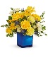 Golden Blue Bouquet 