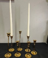 Golden Candle Holders  price is per holder