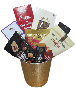 Golden celebration  Gourmet Basket