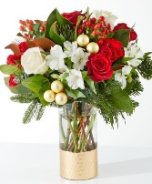 Golden Christmas Beauty Bouquet