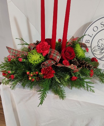  Christmas  Glow  Centerpiece in Halifax, NS | BLOSSOM SHOP HALIFAX