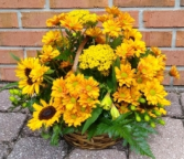 Golden Fall Basket 