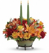 Golden Fall Centerpiece