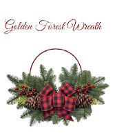 Golden Forest Wreath 