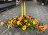 Golden Glow Centerpiece  Thanksgiving