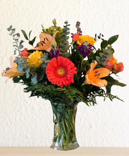 Golden Green Valley Birthday Bouquet