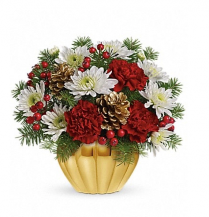 Golden Holiday Christmas