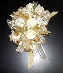 Golden Lady Prom Corsage