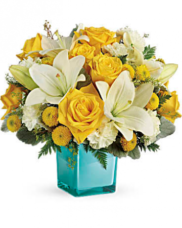 Golden Laughter Fresh Arrangement
