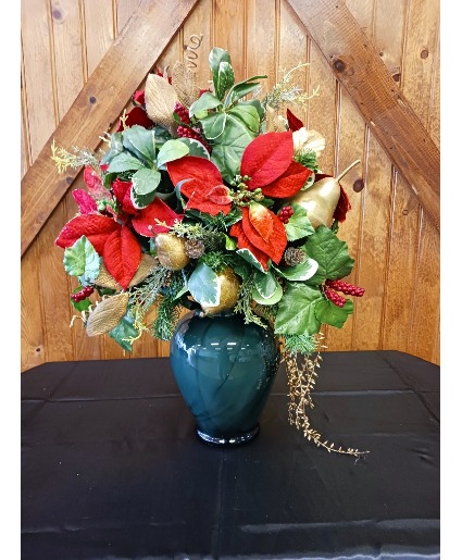 Golden Peace Silk Arrangement
