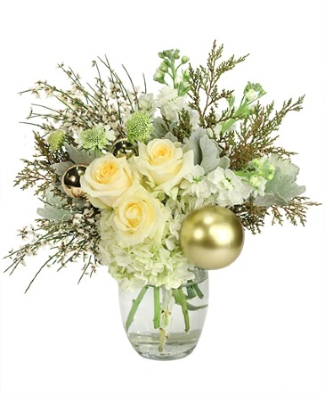 Golden Peace Vase Arrangement in Knoxville, TN | Posh Petals Floral Designs