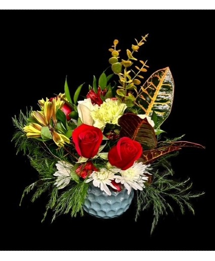 Golden Pond Yellow and Fall Floral Mix