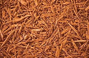 Golden Rod (Gold) Shredded Mulch Priced at a yard. Choose to pick up in store.