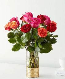 Golden Rose Bouquet Roses