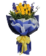 Golden Special Wrapped Bouquet