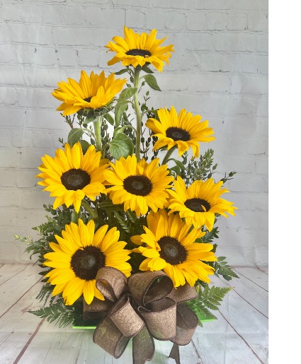 Golden Sunflower Bouquet 
