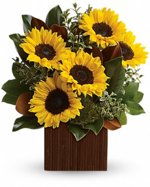 Golden Sunflower Bouquet Every Day
